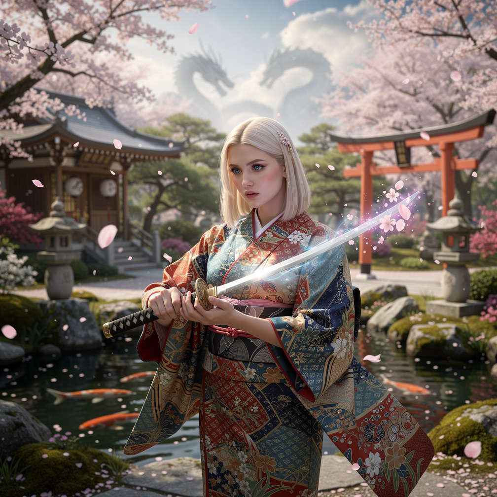 Ejderhanın fotoğrafını çekip geri Japonya'ya döndü ve hiç kimsenin bilmediği gizli insan halinden geri kılıç haline döndü.