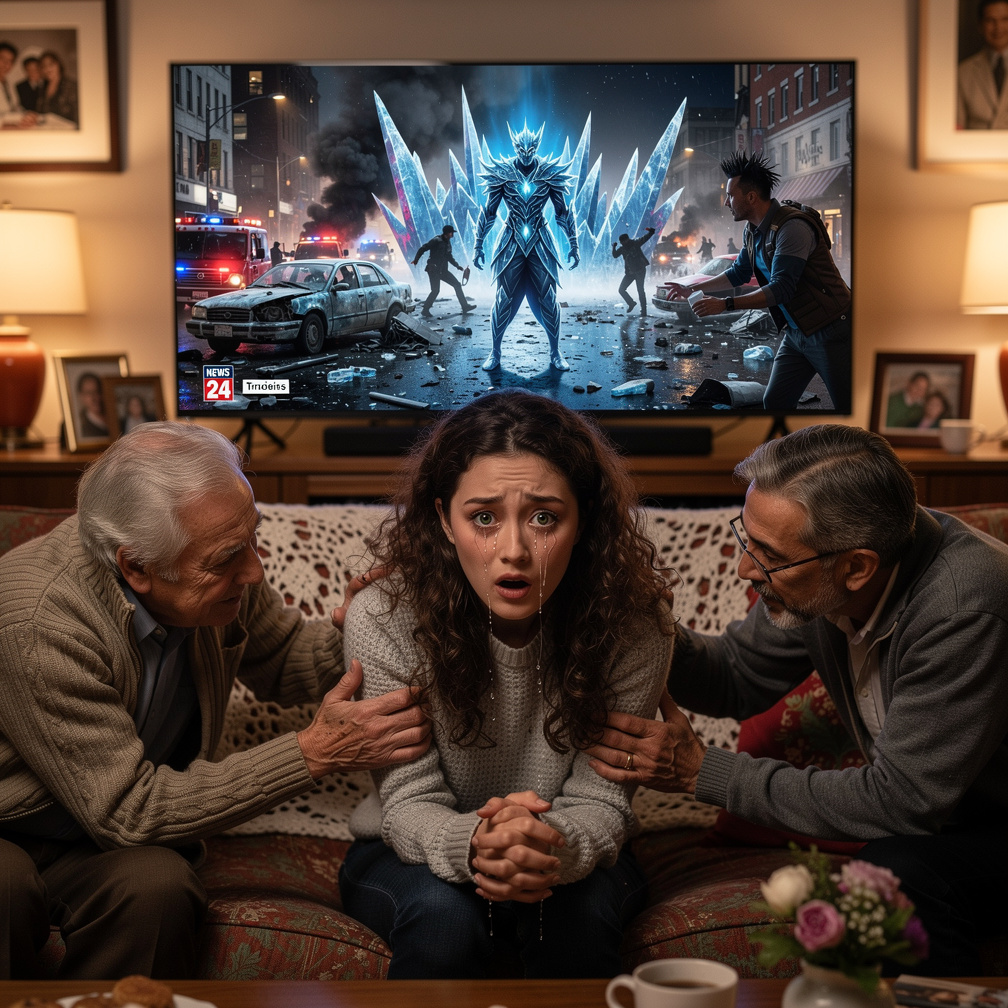 At home Oh no no no!!!! What's Happened said her Grandparents look at Montreal Evil Ice King Tiraka Mia Ji Starts Panic and C