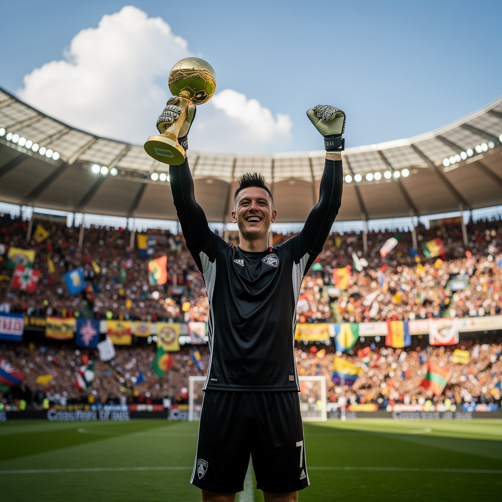 Fuera el mejor portero del mundo y ganara un balón de oro y soy portero