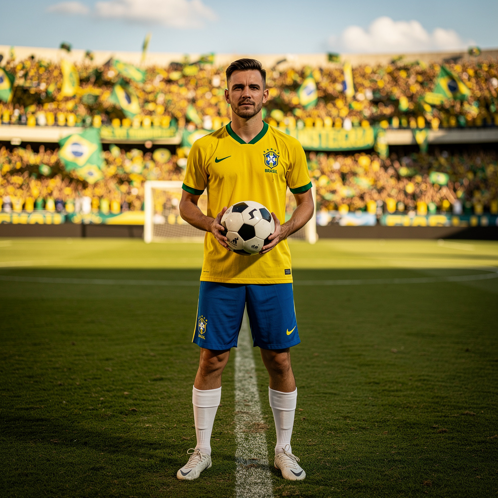 Imagine se: A história de Davi Luiz, jogador da seleção brasileira e tetracampeão, em ano de 94. Davi Luiz nasceu na cidade d