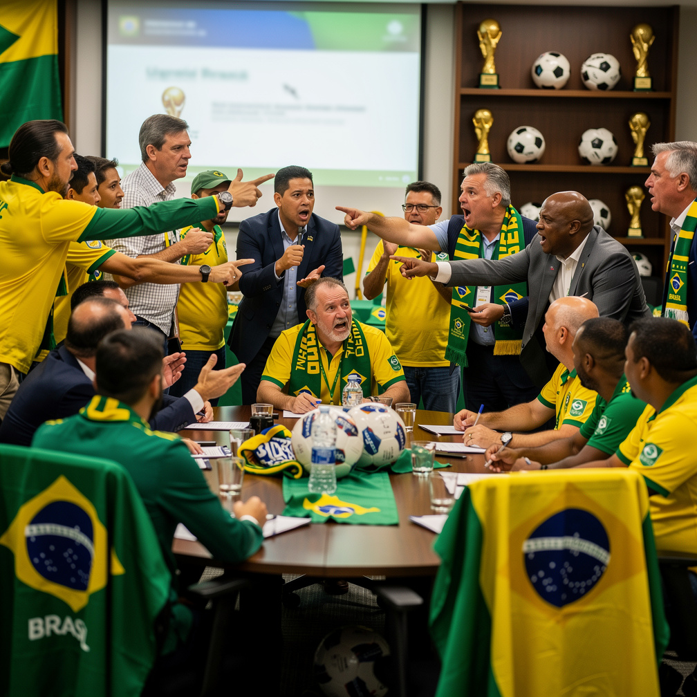 Isso gerou um grande debate entre os fãs de futebol e os organizadores da copa.