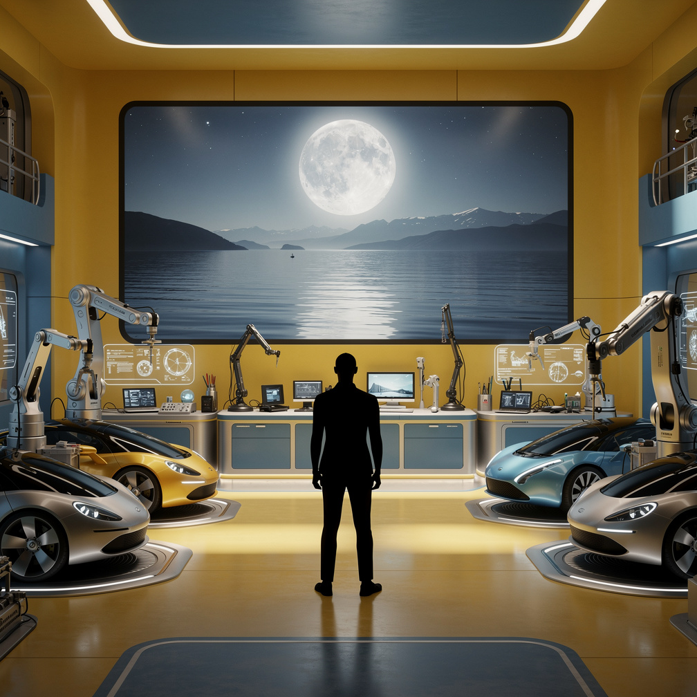 I'm plotting to steal the moon with my loyal Minions.