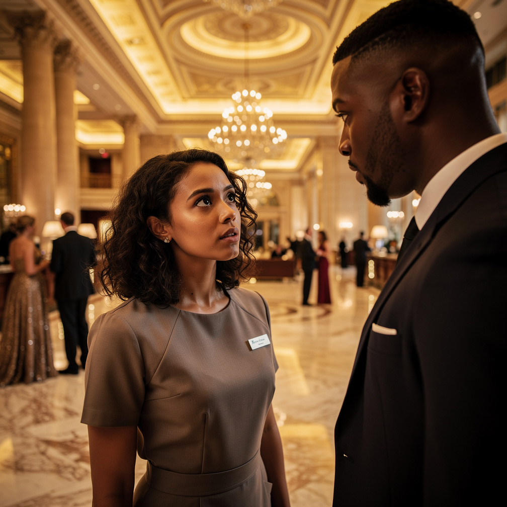 De'Marcus: "Who are you?"
Sariyah: "Huh?"
De'Marcus: "Your scent brought me to you, smells familiar...who are you? Don't make