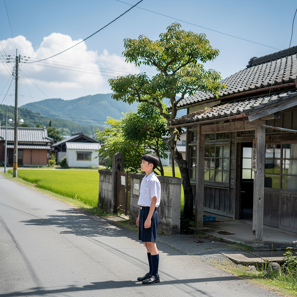 想像してみて： 俺の名前は「くろ」現在14歳の中学2年生。自分で言うのもなんだが、割と頭が良く、運動神経も抜群のイケイケだ。……今日までは。俺は、親の仕事の都合というやつで、かなり田舎にあるここ、「蛍ヶ丘村」に引っ越してきた。人口200人ほどの超小規