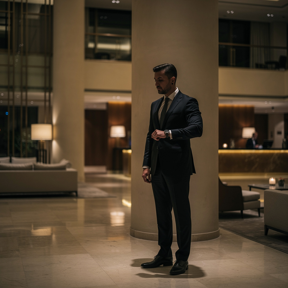 Cristiano's text read: Meet me at the hotel lobby at midnight, come alone.