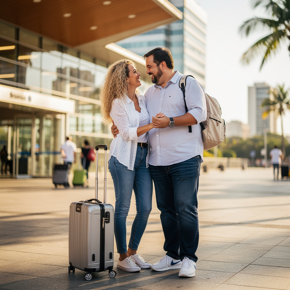 E o casal decide viagem para visitar os pais dela que mora em Belo Horizonte muito feliz. Capítulo 9
