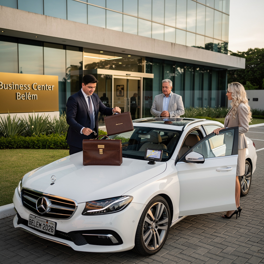 E o chega o dia do prefeito de Tucuruí e vai viajar pra trabalhar juntos de todos acessórios dele de carro de luxo branco.