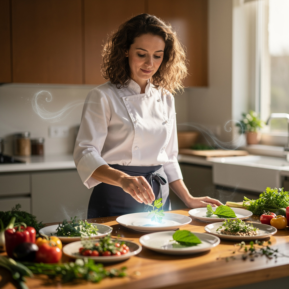 Chefs began leaving one uncut leaf on every plate and calling it the part that remembers. Within a year the kitchens that ski