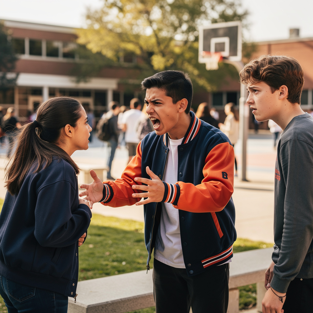 Theo Why the F**** is wrong with you ask Mimi a lot of students look at Those Three
