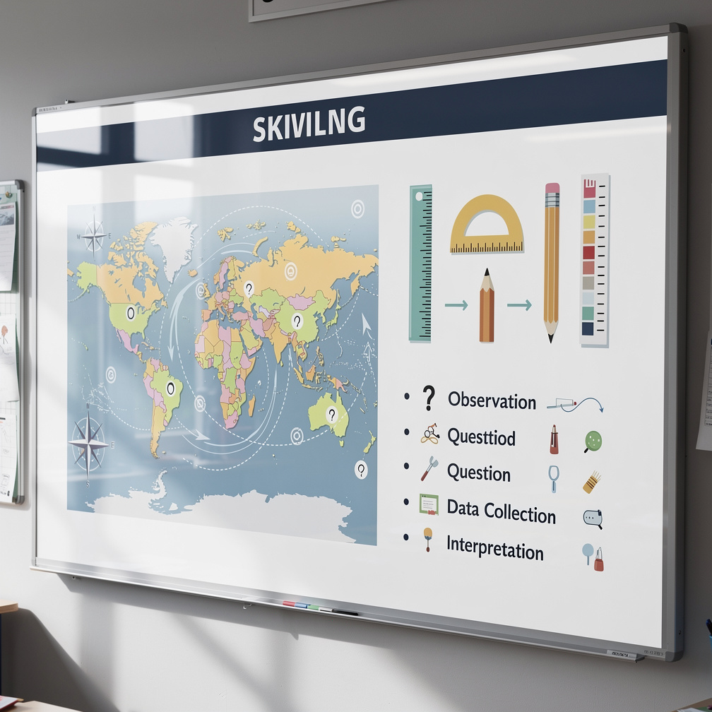 Imagine if: Slide 1: Map/Graphic Skills
- Topic: How Social Science/Geography inquiry skills help learners acquire map and gr