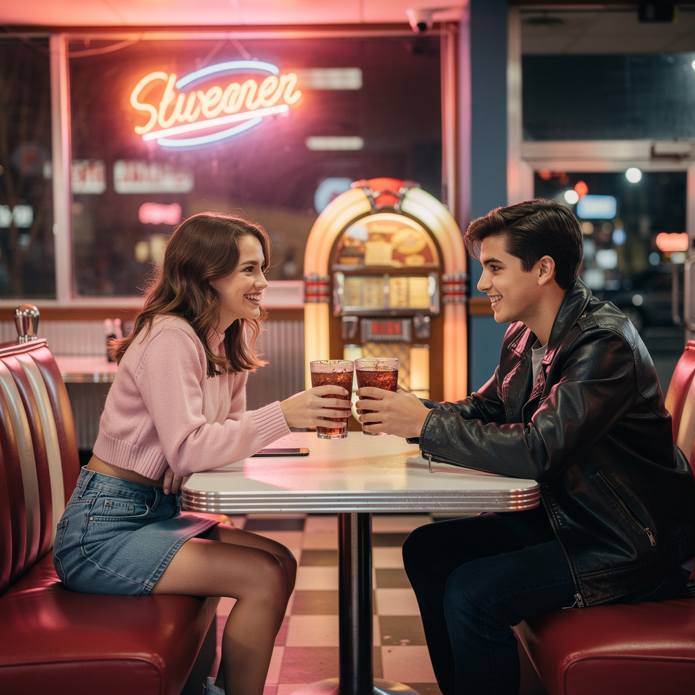 Barry: Cheers, I'm your boyfriend,  Nancy: Me!, Yes! I'm Your Boyfriend Right Now (Chuckles).