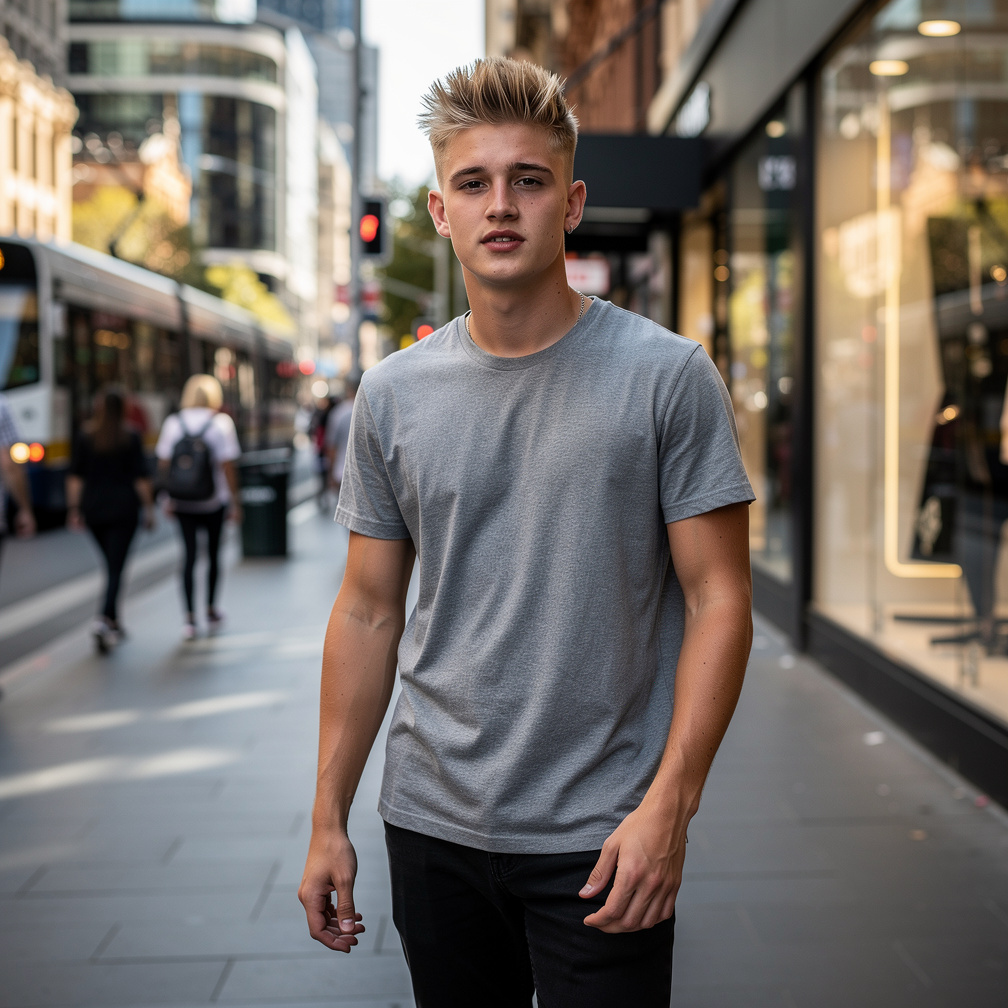 Maxwell: We're here in Melbourne with Building and traffic, Railways a lot of people.