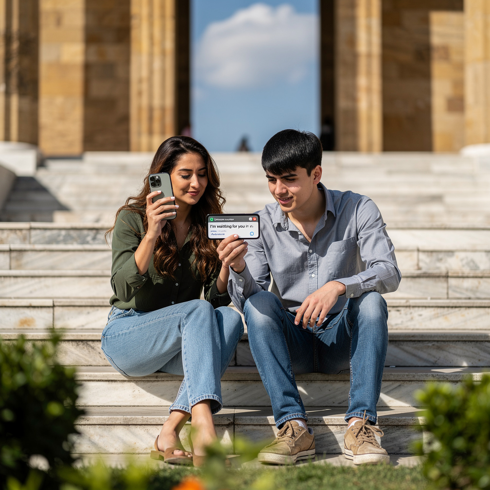 Anıtkabir’in gölgesinde otururken, bir telefon çaldı; ekranda tanımadığım bir numara, “Seni Ankara’da bekliyorum” yazıyordu.