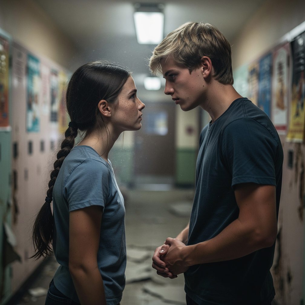 Mike swallows, eyes flicker, and whispers, “Maybe I’m scared of losing you, but I can’t pretend I don’t feel something.” The 