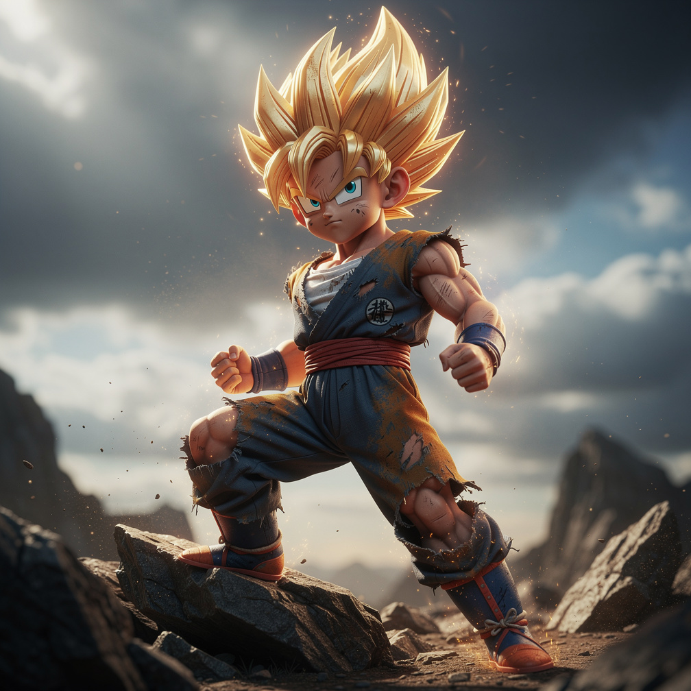 Imagine if: Saiyan boy