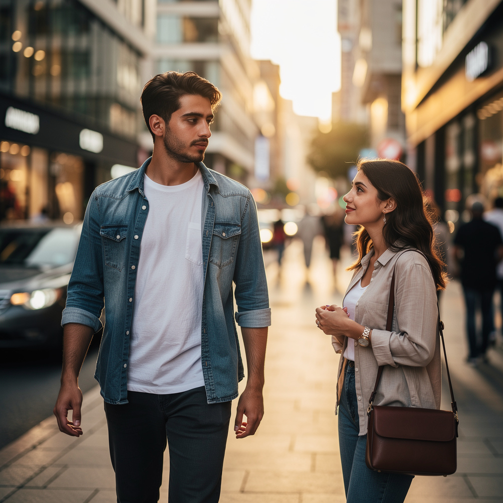 the girl falls in love with mammad but mammad doesn't know
